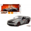 2010 Ford Mustang G T Grey  Ford Performance  - Bigtime Muscle - Jada 1/24 - 34210