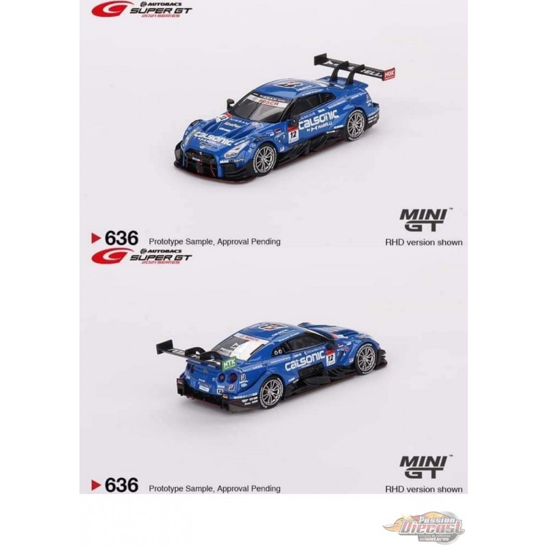 Japan Exclusive Super GT Nissan GT-R Nismo GT500 No.12 Team Impul 2021 -  Mini GT - 1:64 - MGT00636