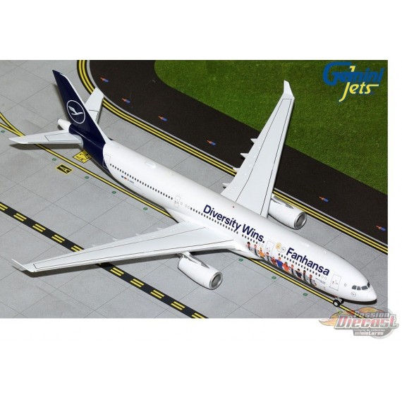 Lufthansa  Airbus A330-300  Fanhansa Diversity Wins - Gemini 1/200  G2DLH1221