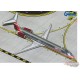 US Air  McDonnell Douglas MD-82 1980s polished livery  / Gemini 1:400 - GJUSA1163