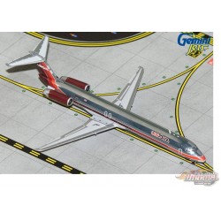 US Air  McDonnell Douglas MD-82 1980s polished livery  / Gemini 1:400 - GJUSA1163