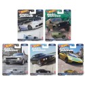 (Web Only) Hot Wheels - Car Culture - 1:64 - Fast & Furious Premium 2023 D - Assortment - Set Of 5 Cars - HNW46-956D
