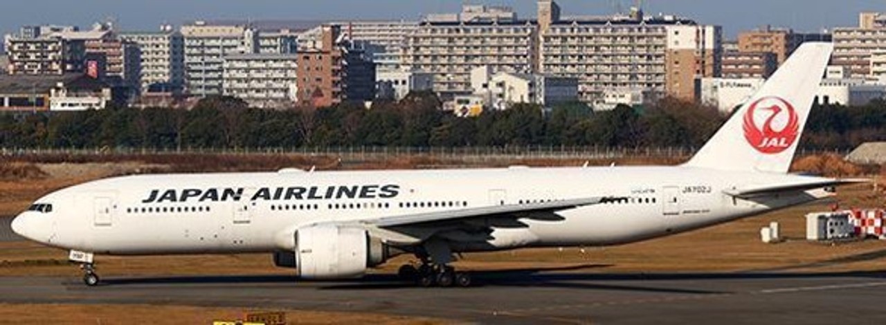 JAL Japan Airlines Boeing 777-200ER / JA702J / JC Wings 1:200 ...