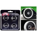 Ensemble de roues Torque et de pneus CUSTOM SMOOTHIE - ACME 1/18 - A1806305W