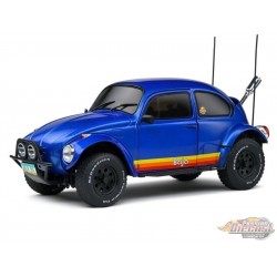 Volkswagen Beetle Baja Metallic Blue 1975 - Solido - 1/18 - S1809601 - Passion Diecast