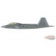 Lockheed F-22A Raptor / USAF 477th FG, 302nd FS, Spirit of Tuskegee, Elmendorf AFB 2013 / Hobby Master 1:72 HA2824