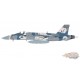 McDonnell Douglas F/A-18E Super Hornet / USN VFC-12 Fighting Omars, NAS Oceana, VA, 2023 / Hobby Master 1:72 HA5135