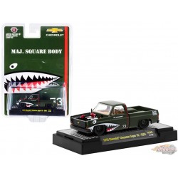 1973 Chevrolet Cheyenne Super 10 SSO MAJ Square Body - CHASE CAR - M2 Machine Hobby Exclusive 1:64 - 31500-HS20GGR