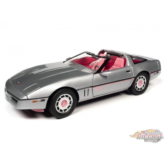 1986 Chevy Corvette Barbie Auto World 1 18 AWSS142 Passion Diecast