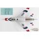 (Preorder) North American F-100D Super Sabre / USAF Skyblazers 1960s, + décalque extra / Hobby Master 1:72 HA2124