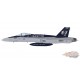 McDonnell Douglas F/A-18C Hornet / USN VFA-34 Blue Blasters, NE400, 2015 / Hobby Master 1:72 HA3580