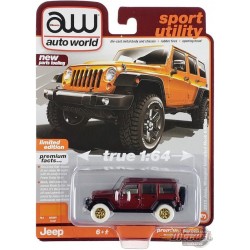 CHASE CAR 2013 Jeep Wrangler Unlimited Moab Edition in Crush Orange - Auto World - 1/64 - AWSP130 AGR