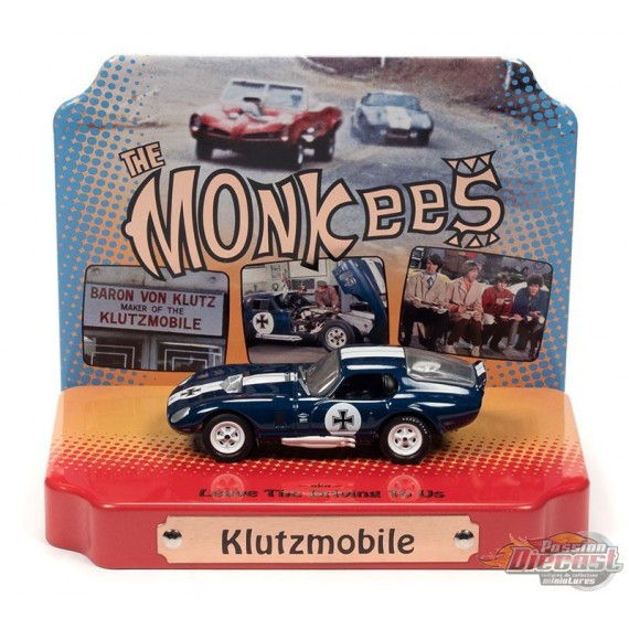 The Monkees - Shelby Daytona Cobra - La Klutzmobile avec présentoir - Johnny Lightning 1/64 - JLSP334
