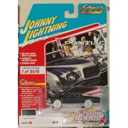 CHASE CAR 1971 Pontiac Grand Prix en Bluestone Grey Metallic - Johnny Lightning 1/64 - JLSP283 BGR Passion Diecast