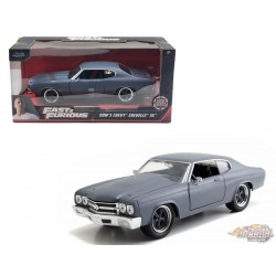 Dom's Chevelle SS Primer Grey  - Fast and Furious Jada 1/24 97835 Passion Diecast 