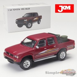 Toyota Hilux 1993  Red - JKM - 1:64 - JKM2023