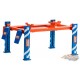 NOS Nitrous Oxide Systems - Four-Post Lift - Greenlight - 1/18 - 13672 - Passion Diecast 