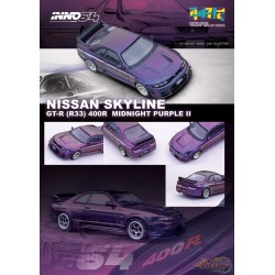 ( Web Only ) NISSAN SKYLINE GT-R (R33) NISMO 400R (Hong Kong Toycar Salon 2023) - INNO 64 - 1/64 - IN64-400R-HKTS23