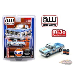 1978 Chevrolet C10 Gulf Oil 2023 New York Toy Fair Limited 4,800 - Mijo Exclusives - Auto World - 1/64 - CP8055