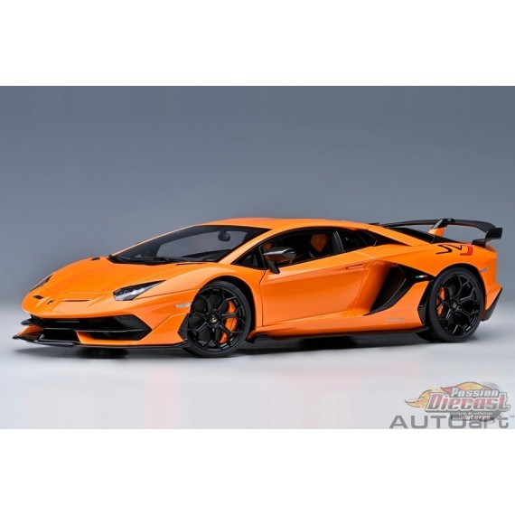 Lamborghini Aventador SVJ (Arancio Atlas) - Autoart - 79218 Passion Diecast