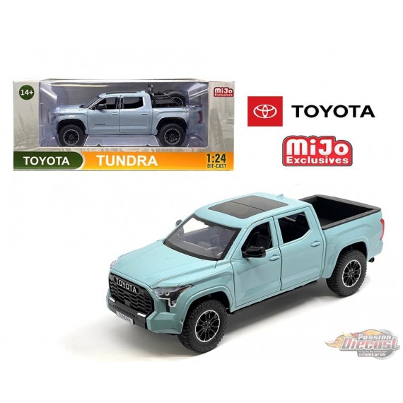 2023 Toyota Tundra TRD Off-Road 4×4 - Lunar Rock - Mijo Exclusive 1/24 - H08555R-LR Passion Diecast