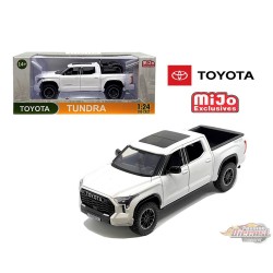 2023 Toyota Tundra TRD Off-Road 4×4 - White - Mijo Exclusive 1/24 - H08555R-WH Passion Diecast