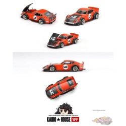 Kaido★House - Nissan Fairlady Z Kaido GT ORANGE BANG Larry Chen V1 - Mini GT - Mijo Exclusives - 1/64 - KHMG100