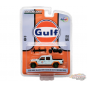 (GreenMachine) Jeep Gladiator Rubicon 2020 exclusif à l'Indonésie avec Indian Motorcycle GULF Livery - 1/64 Greenlight - 51524GR