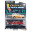 (GreenMachine) 1973 Cadillac Coupe deVille en marron personnalisé - California Lowriders Series 3 - 1/64 Greenlight - 63040 EGR