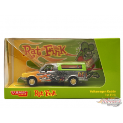 CHASE CAR Volkswagen Caddy Rat Fink - Tarmac Works - 1/64 - T64S-013-RF1GR