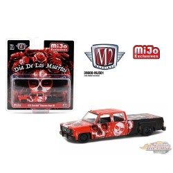 ( Web Only)  1973 Chevrolet Cheyenne Super 30 - Dia De Los Muertos 2023 - Mijo Exclusives - M2 Machine - 1:64 - 39000-MJS01