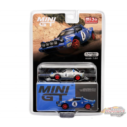 (CHASE) Lancia Stratos HF 1979 Rally MonteCarlo Winner No.4 - Mini GT - 1:64 - MGT00504 Chase Passion Diecast