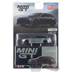 (CHASE) ABT Audi RS6 Johann Abt Édition Signature Noir - Mini GT - 1:64 - MGT00514 Chase Passion Diecast