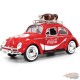 1966 VW Beetle with Bottle on Top Rack - Motor City Classics -1/24 - 424066 - Passion Diecast 