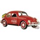 1967 Volkswagen Beetle with rear Decklid Rack & 2 bottle cases - Motor City Classics -1/24 - 424067 - Passion Diecast 