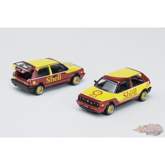 Volkswagen Golf GTi Shell Pop Race 1 64 PR640036 Passion Diecast