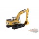 (Pre-Order ) Caterpillar 340D L  Hydraulic Excavator with 2 Figurines -  Core Classics Series - Diecast Master  1/50-  85908C