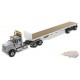 International HX520 / remorque 53' Flat Bed  - Diecast Master 1/50 - 71041