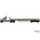 International HX520 / remorque 53' Flat Bed  - Diecast Master 1/50 - 71041