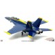 McDonnell Douglas F/A-18F Super Hornet  USN Blue Angels, no7, 2021 - JC Wings  1:72  JCW-72-F18-010