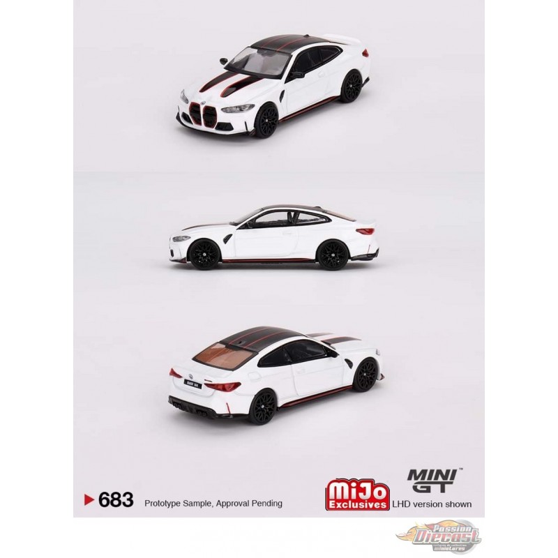 MGT00703-L BMW M4 CSL BLACK SAPPHIRE 1:64 MINI GT MGT00703-L BMW M4 CSL BLACK SAPPHIRE 1:64 MINI GT