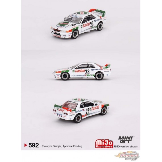 Nissan Skyline GT-R (R32) Gr. A No.23 1990 Macau Guia Race Winner - Mini GT - 1:64 - MGT00592 Passion Diecast