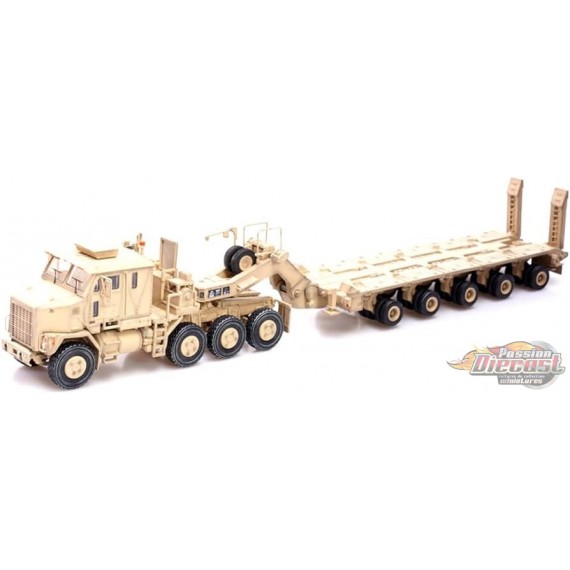 M1070, Heavy Equipment Transporter,  US Army  Desert Camo, "Armor Premium" Series - Panzerkampf 1:72 - 12206PC