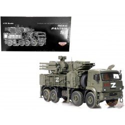 Pantsir S1 96K6, système d'arme de défense aérienne automoteur de l'armée russe - Panzerkampf 1:72 - 12214PA