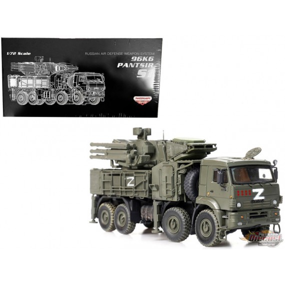 Pantsir S1 96K6, Self-Propelled Air Defense Weapon System Russian Army  - Panzerkampf 1:72 - 12214PA