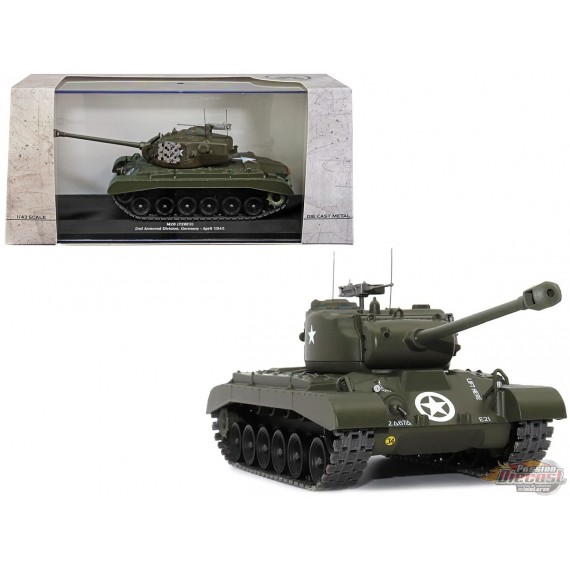 M26 (T26E3) Tank "U.S.A. 2nd Armored Division Germany April 1945" AFVs of WWII  1:43 - 23194-45