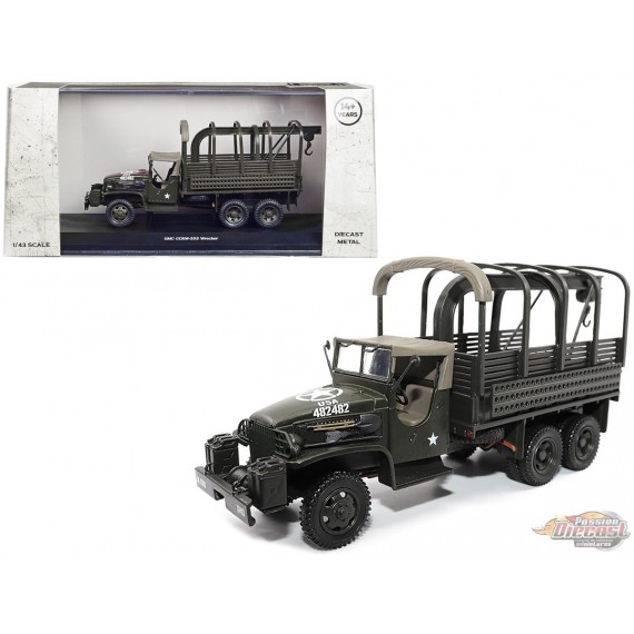 Dépanneuse GMC CCKW 353 Wrecker Olive Drab "US Army" AFVs of WWII  1:43 23201-44