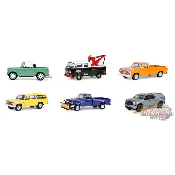 Blue Collar Collection Series 13 - Assortiment - 1/64 Greenlight - 35280 - Passion Diecast