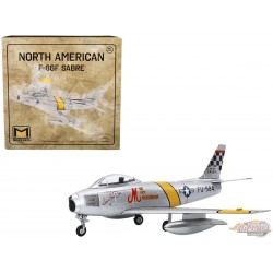 North American F-86F Sabre Fighter Aircraft "US Air Force" -  Militaria Die Cast  1/72 - 27292-49