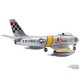 North American F-86F Sabre Fighter Aircraft "US Air Force" -  Militaria Die Cast  1/72 - 27292-49